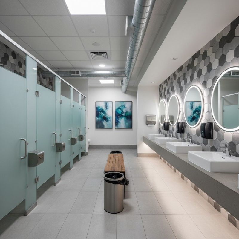 Office Bathroom Renovation in Denver County, CO